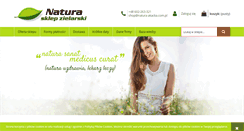 Desktop Screenshot of natura-akacka.pl